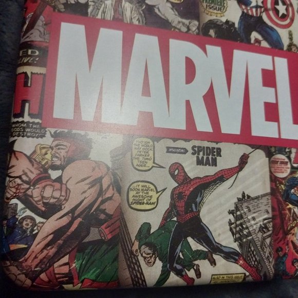 Super hero genuine leather Trifold wallet - Picture 8 of 8